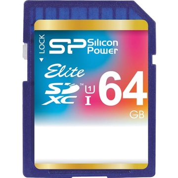  SDXC 64Гб Silicon Power Класс 10 UHS-I Elite (R/W up to 50/15)