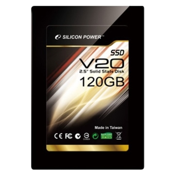 Твердотельный накопитель SSD Silicon Power 120GB V20 (2,5", SATA II + mini USB)