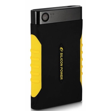 Внешний винчестер 500 gb Silicon Power A10 Black (2.5"", USB2.0, прорезиненный корпус, антишок)