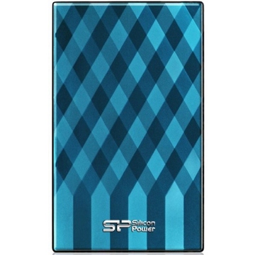 Внешний жесткий диск 500 gb Silicon Power Diamond D10 Blue (2.5"", USB3.0, металлический корпус)