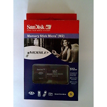  Memory Stick micro (M2) 512MB Sandisk