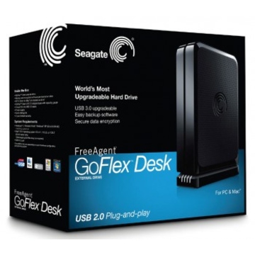Накопитель HDD 1TB Seagate FreeAgent GoFlex Desk Black (3.5", USB2.0)