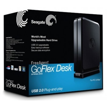 Внешний жесткий диск 3 Тб Seagate FreeAgent GoFlex Desk Black (3.5", USB2.0)