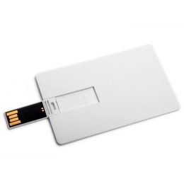 Накопитель под нанесение SuperTalent CO-CD2 16GB White (кредитная карта, пластик, без блистера)