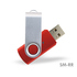 Накопитель под нанесение SuperTalent SM 1GB Red 