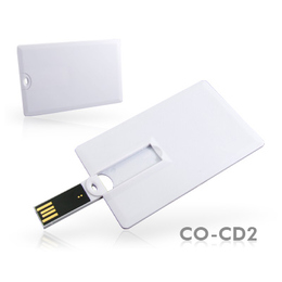Накопитель под нанесение SuperTalent CO-CD1 2GB White (кредитная карта, пластик, без блистера)