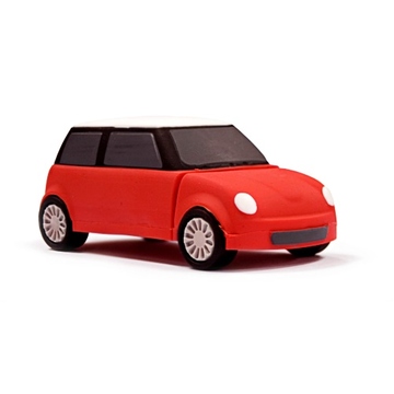 Оригинальная подарочная флешка SuperTalent RB-MINI-R 2GB Red (Mini Cooper, без блистера)