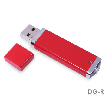 Накопитель под нанесение SuperTalent DG 4GB Red (пластик, 67.8 x 17.2 x 7.7 mm, под нанесение 11x30 mm, без блистера)