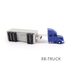 Оригинальная подарочная флешка SuperTalent RB-TRUCK 4GB Blue 