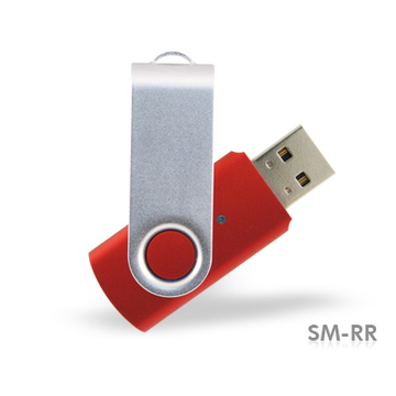 Накопитель под нанесение SuperTalent SM 4Гб Red