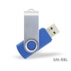 Накопитель под нанесение SuperTalent SM 8 GB Blue