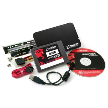 Твердотельный накопитель SSD Kingston 60GB SSDNow! V+200 Upgrade Bundle Kit