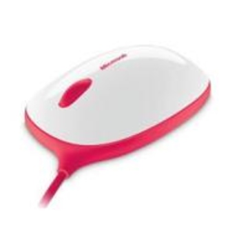 Microsoft Retail Express Mouse White Red