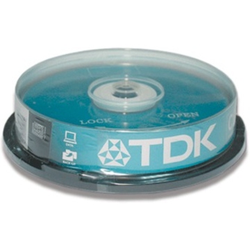 CD-RW TDK Cake Box 10шт (700MB, 4x-12x)