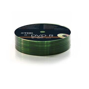 Диск DVD-R TDK Bulk 25шт (4.7GB, 16x)