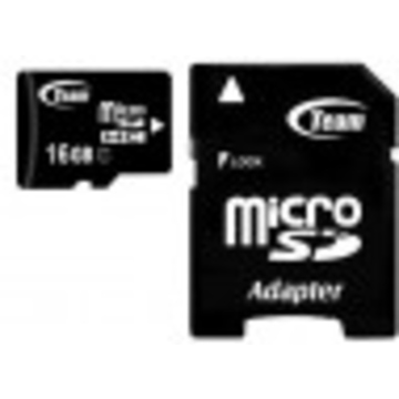  MicroSDHC 08Гб Team Класс 4 (адаптер)