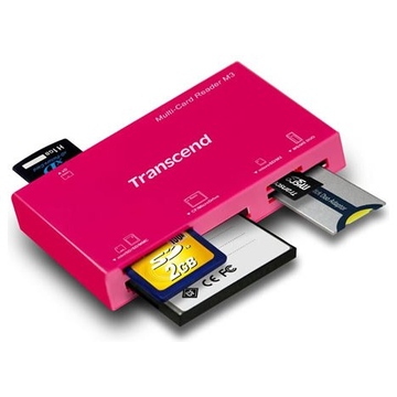 Card reader Transcend M3 Red (all-in-1)