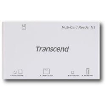 Card reader Transcend M3 White (all-in-1)