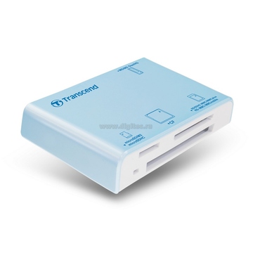 Card reader Transcend P8 Blue (all-in-1)