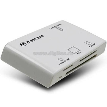 Card reader Transcend P8 White (all-in-1)