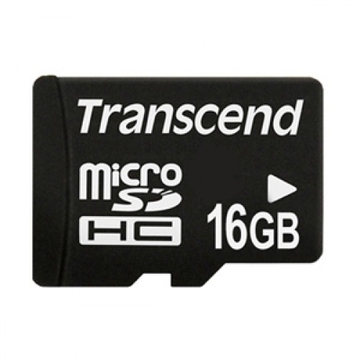  MicroSDHC 16Гб Transcend Класс 4 (без адаптера)