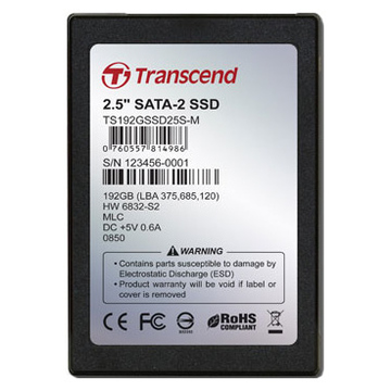 Твердотельный накопитель SSD Transcend 192GB