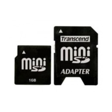  MiniSD 01Гб Transcend (скорость 80x)