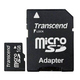  MicroSD 01Гб Transcend (адаптер)