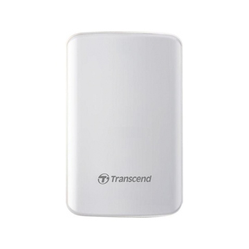 Внешний жесткий диск 1 TB Transcend StoreJet D3 White (2.5", USB3.0)