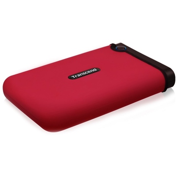 Накопитель HDD 250GB Transcend StoreJet Mobile Red (2.5", USB2.0)