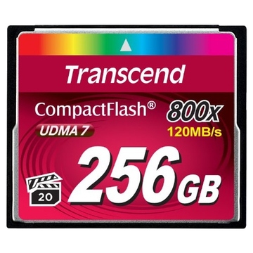  Compact Flash 256Гб Transcend 800X