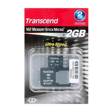  Memory Stick micro (M2) 02Гб Transcend