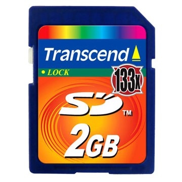  SD 02Гб Transcend (скорость 133X)