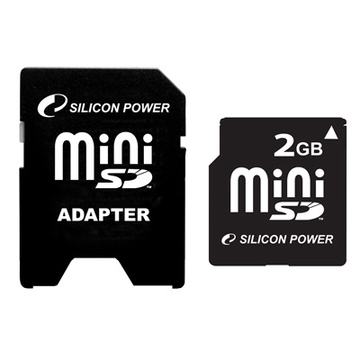  MiniSD 02Гб Transcend (скорость 80x)
