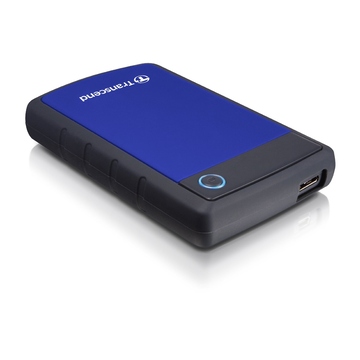 Внешний жесткий диск 2Тб Transcend StoreJet Portable H3 Blue (2.5", USB3.0)
