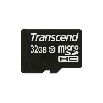  MicroSDHC 32Гб Transcend Класс 10 (без адаптера)
