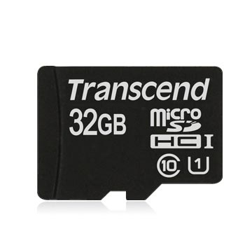 MicroSDHC 32Гб Transcend Класс 10 UHS-I Premium (без адаптера)