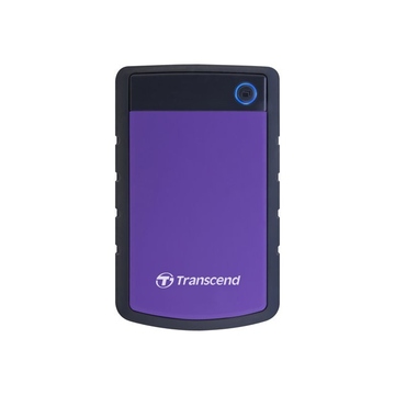 Внешний жесткий диск 3 Тб Transcend StoreJet 25H3 Black Purple (2.5", USB3.0, прорезиненный корпус)