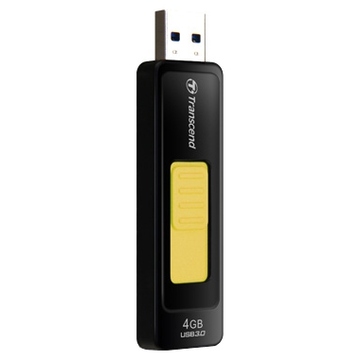 Флешка USB 3.0 Transcend Jetflash 760 4GB Black Yellow