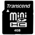  MiniSDHC 04Гб Transcend Класс 4