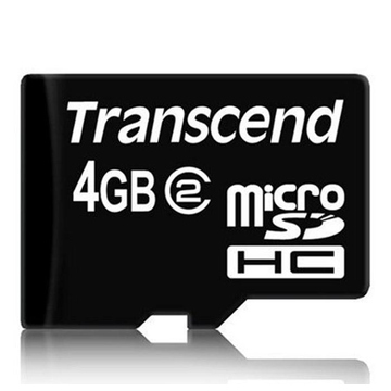  MicroSDHC 04Гб Transcend Класс 2 (без адаптера)