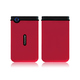 Внешний винчестер 500 gb Transcend StoreJet Mobile Red (2.5", USB2.0, резиновый, противоударный)