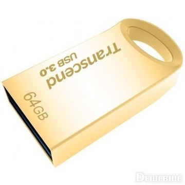 Флешка USB 3.0 Transcend Jetflash 710 64 гб Gold