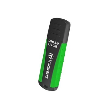 Флешка USB 3.0 Transcend Jetflash 810 64 гб Black Green