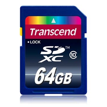  SDXC 64Гб Transcend Класс 10 (SD3.0)