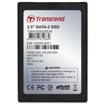 внешний SSD Transcend 64GB (2.5", SATA, MLC )