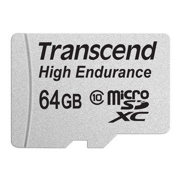  MicroSDXC 64Гб Transcend Класс 10 UHS-I High Endurance (адаптер)