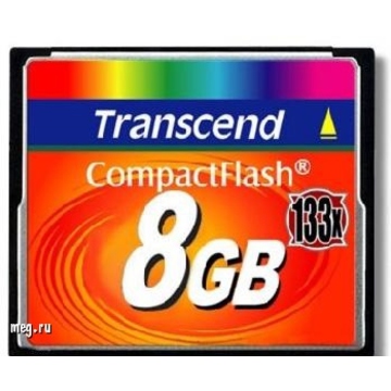  Compact Flash 08Гб Transcend 133X