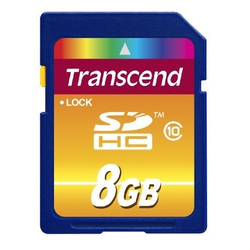  SDHC 08Гб Transcend Класс 10