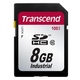  SDHC 08Гб Transcend Класс 10 Industrial 100X